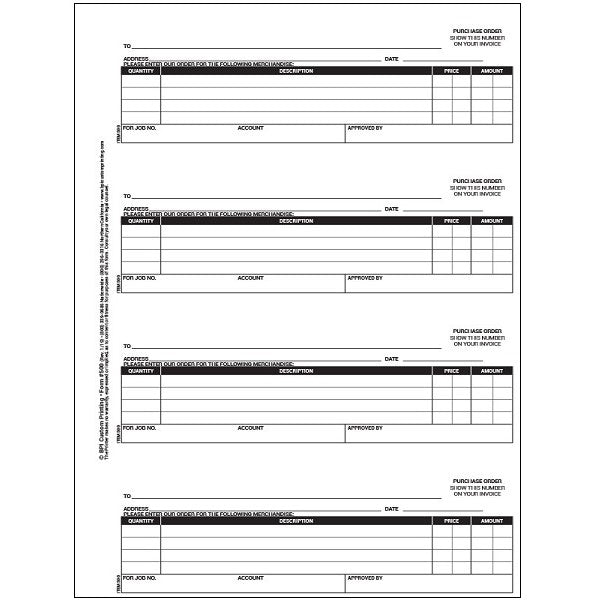 Purchase Order Book