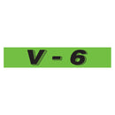 15" Chartreuse Signs