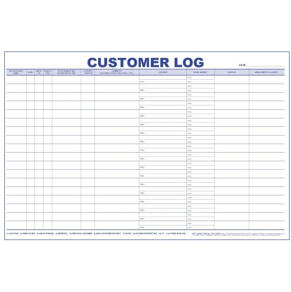 Customer Log