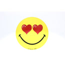 Happy Face with Hearts