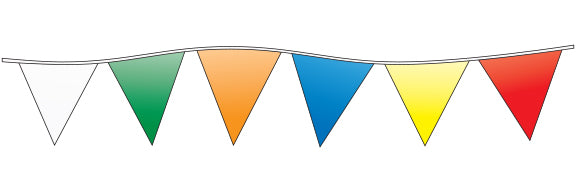 multicolor pennants