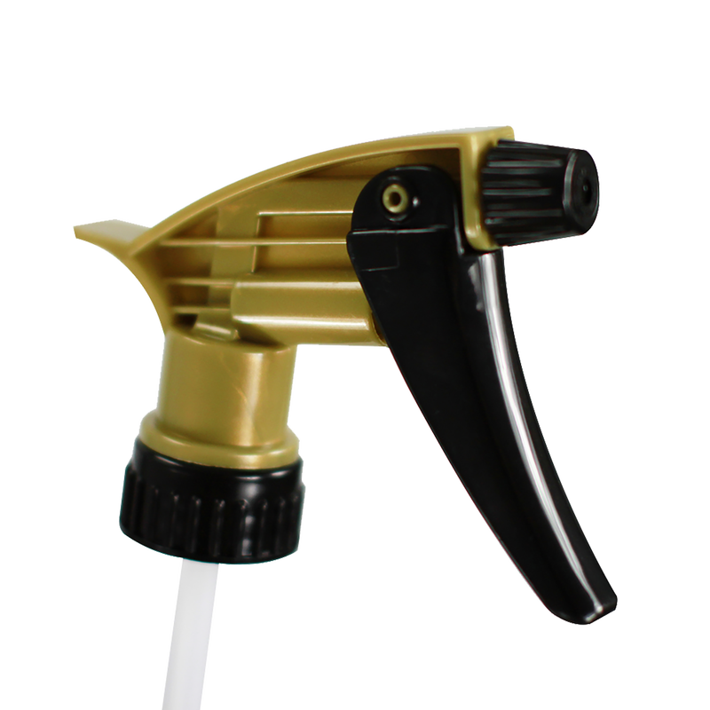 Black & Gold Chemical Resistant Spray head