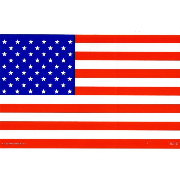 Vinyl US Flag Sticker