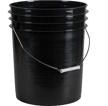 Plastic 5 Gallon Wash Bucket